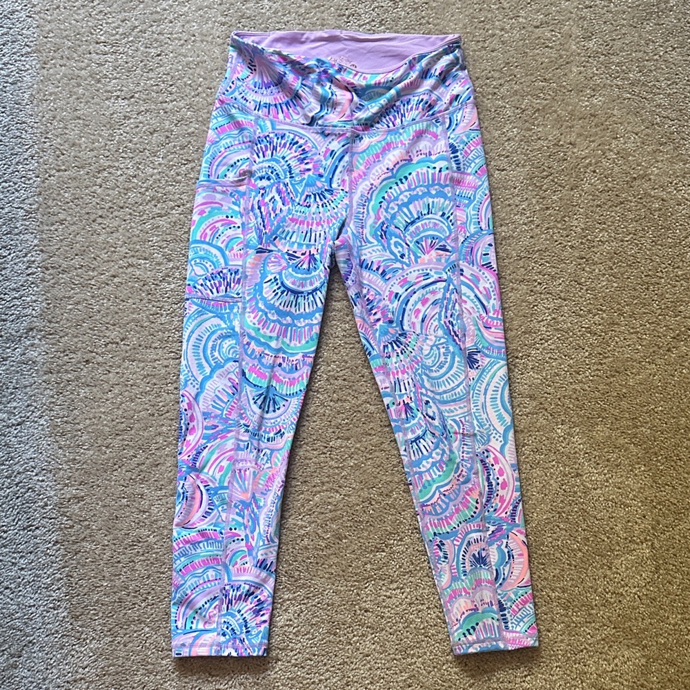 Lilly Pulitzer Luxletic 24” Size Medium Leggings